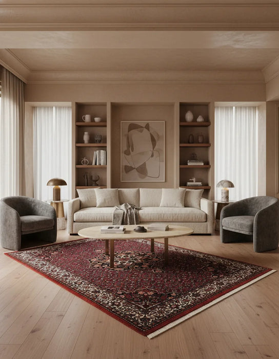 Bidjar mit Seide