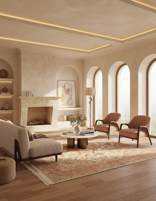 Täbriz auf und mit Seide
