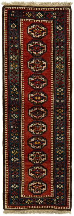 312 x 100 Kurden Teppich alt