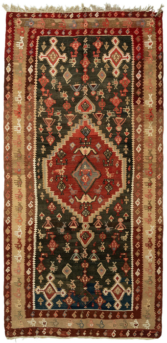 345 x 165 Shahsevan Kelim alt