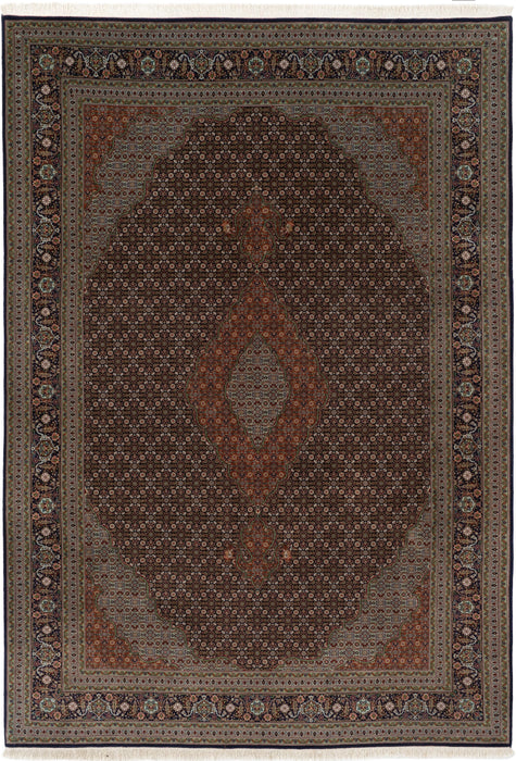 296 x 204 Täbriz mit Seide