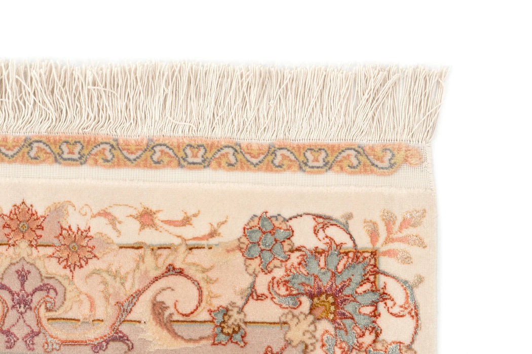 208 x 194 Täbriz mit Seide auf Seide