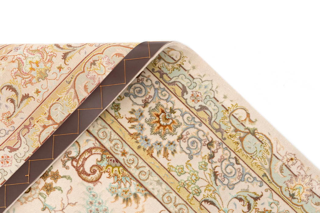 210 x 150 Täbriz mit Seide auf Seide