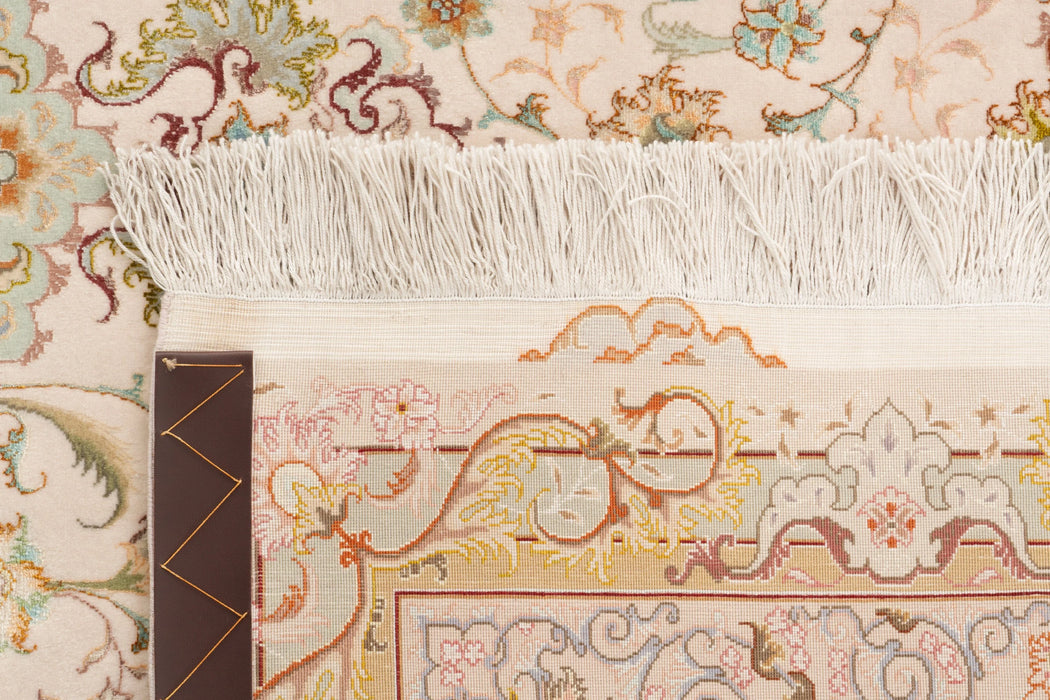 210 x 150 Täbriz mit Seide auf Seide