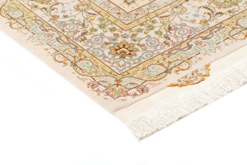 210 x 150 Täbriz mit Seide auf Seide