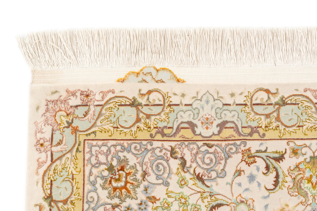 210 x 150 Täbriz mit Seide auf Seide