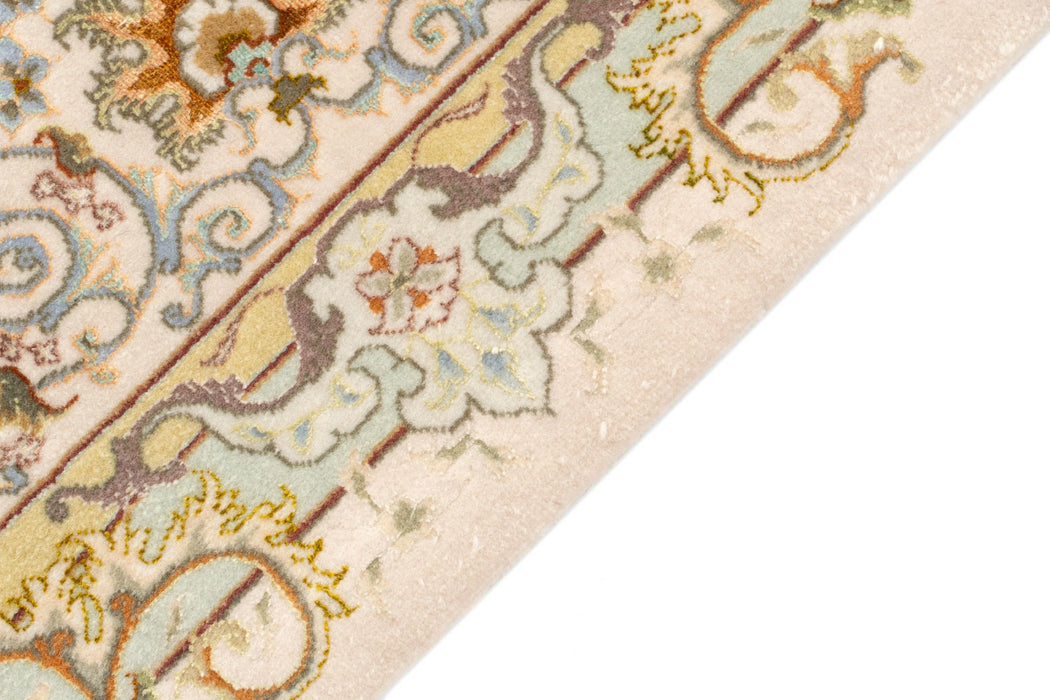 210 x 150 Täbriz mit Seide auf Seide