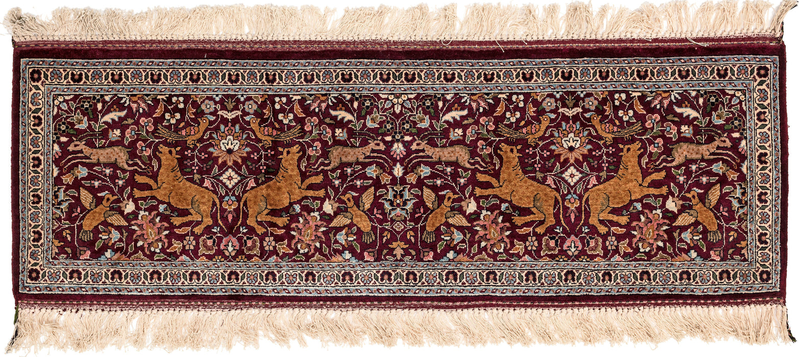 123 x 40 Kashmir Seide